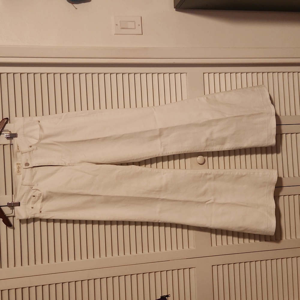 Wide Leg White Pants